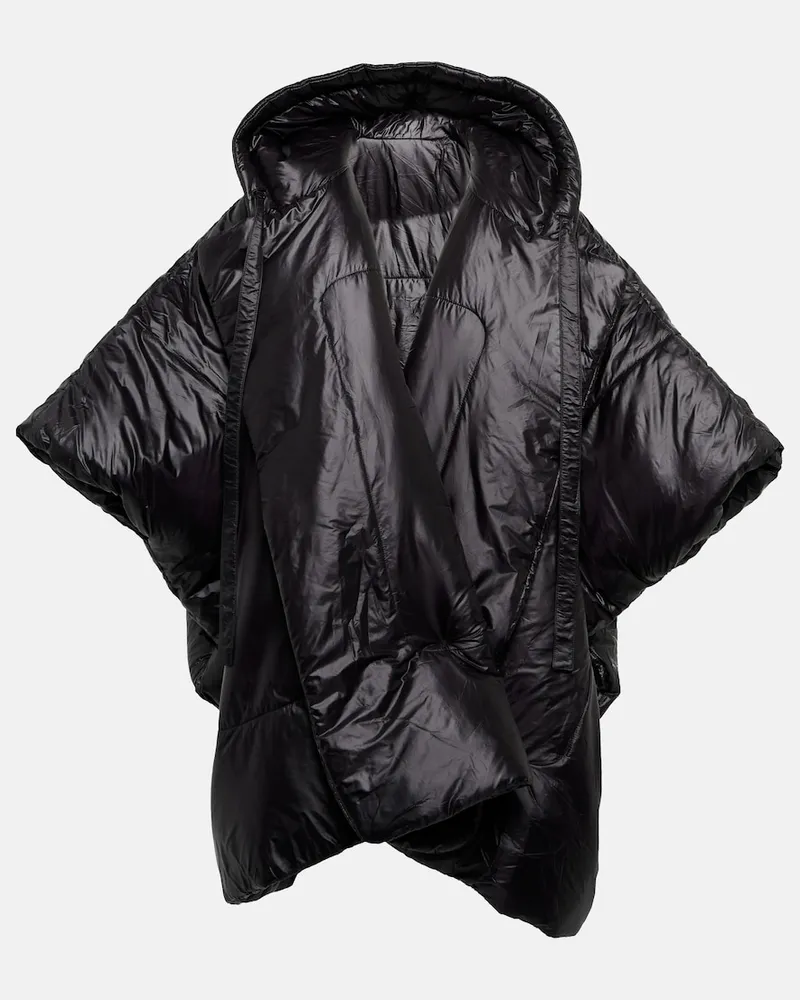 Norma Kamali Cappotto oversize imbottito Nero