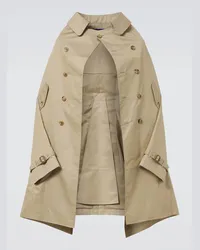 Junya Watanabe Mantella in chambray di misto cotone Beige