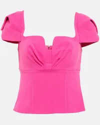 Roland Mouret Top in cady Rosa