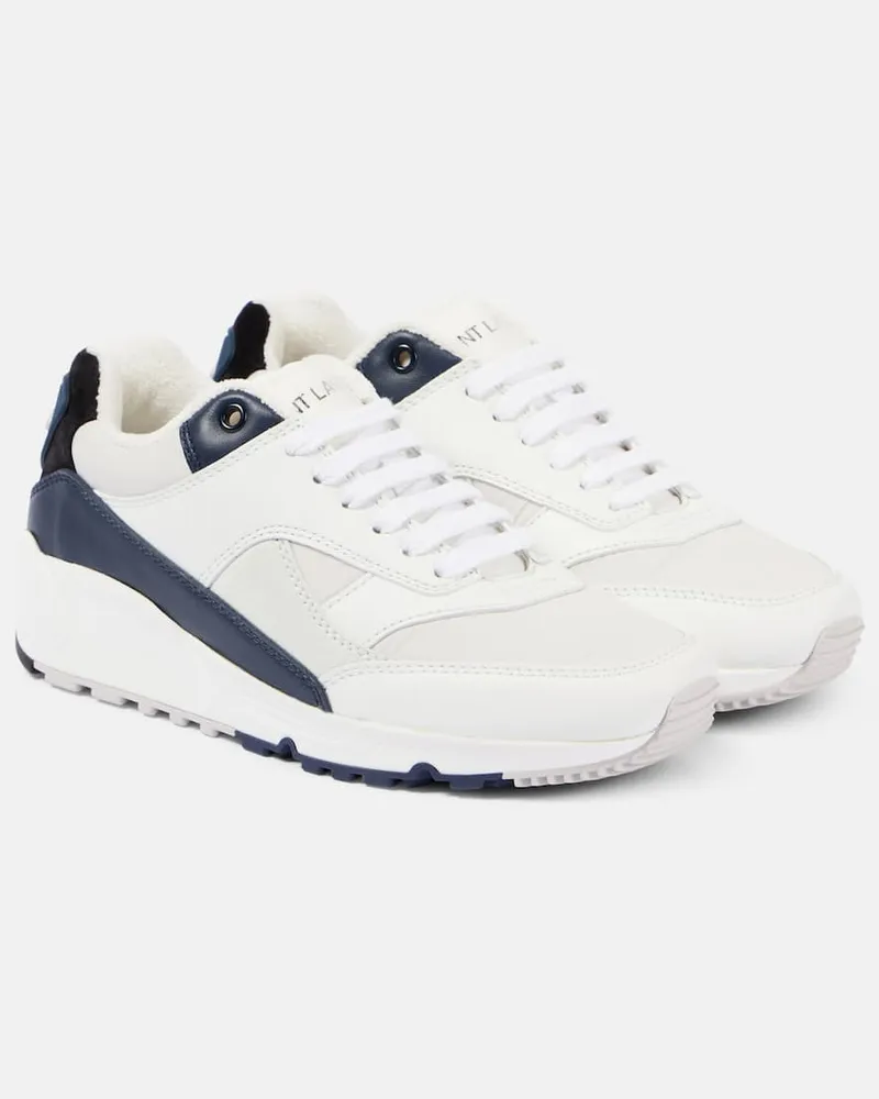 Saint Laurent Sneakers Bump in pelle Bianco