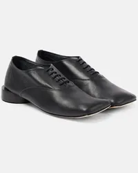 Jacquemus x Repetto - Stringate Derby Les Zizi in pelle Nero