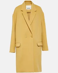 Isabel Marant Cappotto Efegozi in misto lana Giallo