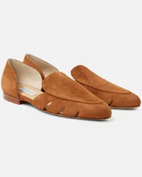 Gabriela Hearst Ballerine Rory in suede Marrone