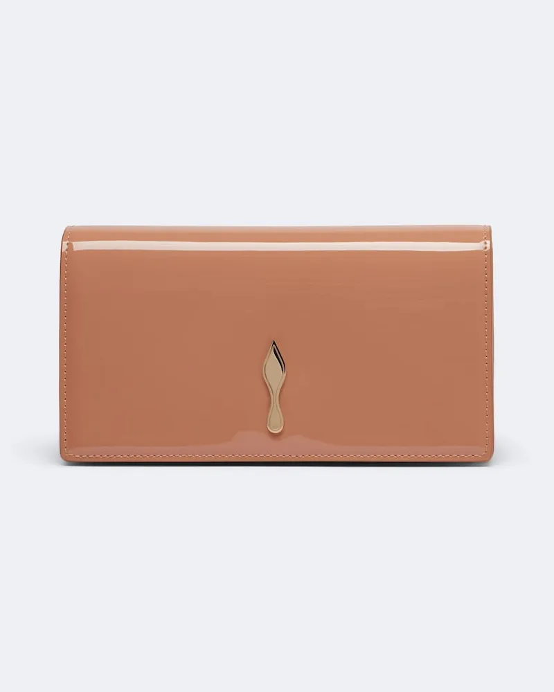 Christian Louboutin Clutch Bettina in vernice Rosa