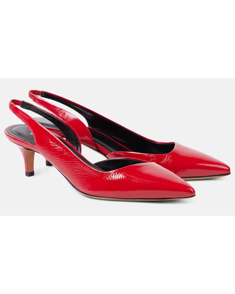 Isabel Marant Pumps slingback Piery in vernice Rosso