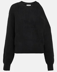 Lisa Yang Pullover Leora in cashmere con cut-out Nero