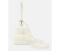 Clutch Cake con perle bijoux