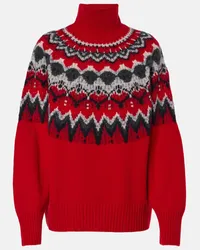 Altuzarra Pullover Soleil in misto lana e cashmere Rosso