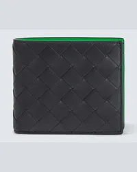 Bottega Veneta Portafoglio in pelle Intrecciato Nero