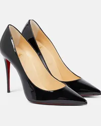 Christian Louboutin Pumps Kate 100 in vernice Nero