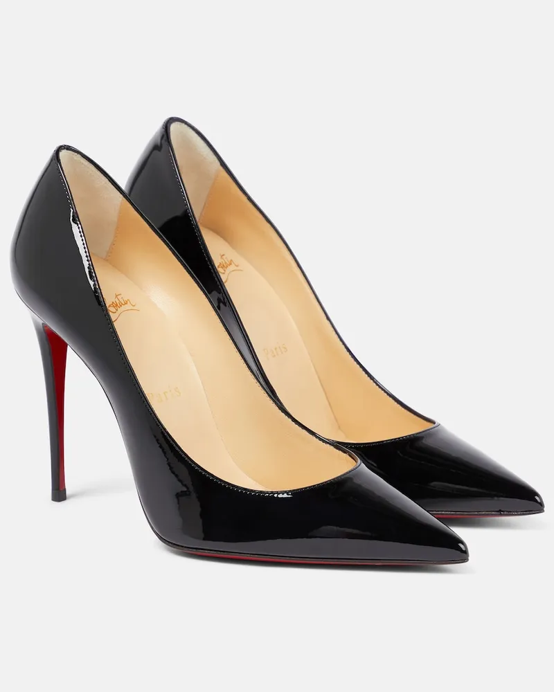 Christian Louboutin Pumps Kate 100 in vernice Nero