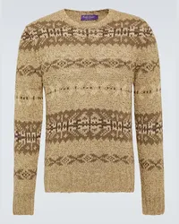 Ralph Lauren Pullover Fair Isle in seta Multicolore