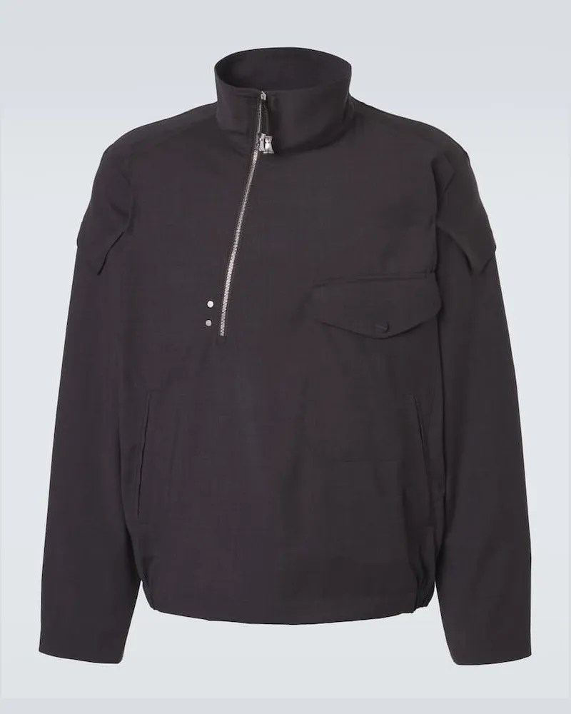 KIKO KOSTADINOV Giacca Farkas in lana vergine Marrone