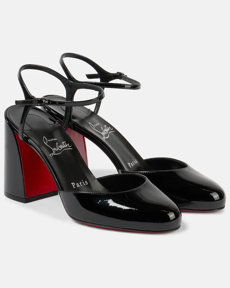 Christian Louboutin Pumps Mary Jane 85 in pelle Nero