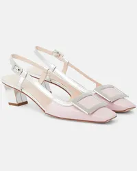 Roger Vivier Pumps slingback Belle Vivier in vernice Rosa