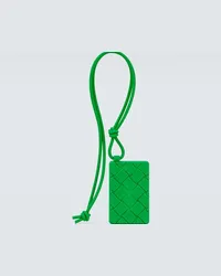 Bottega Veneta Portacarte con tracolla Verde