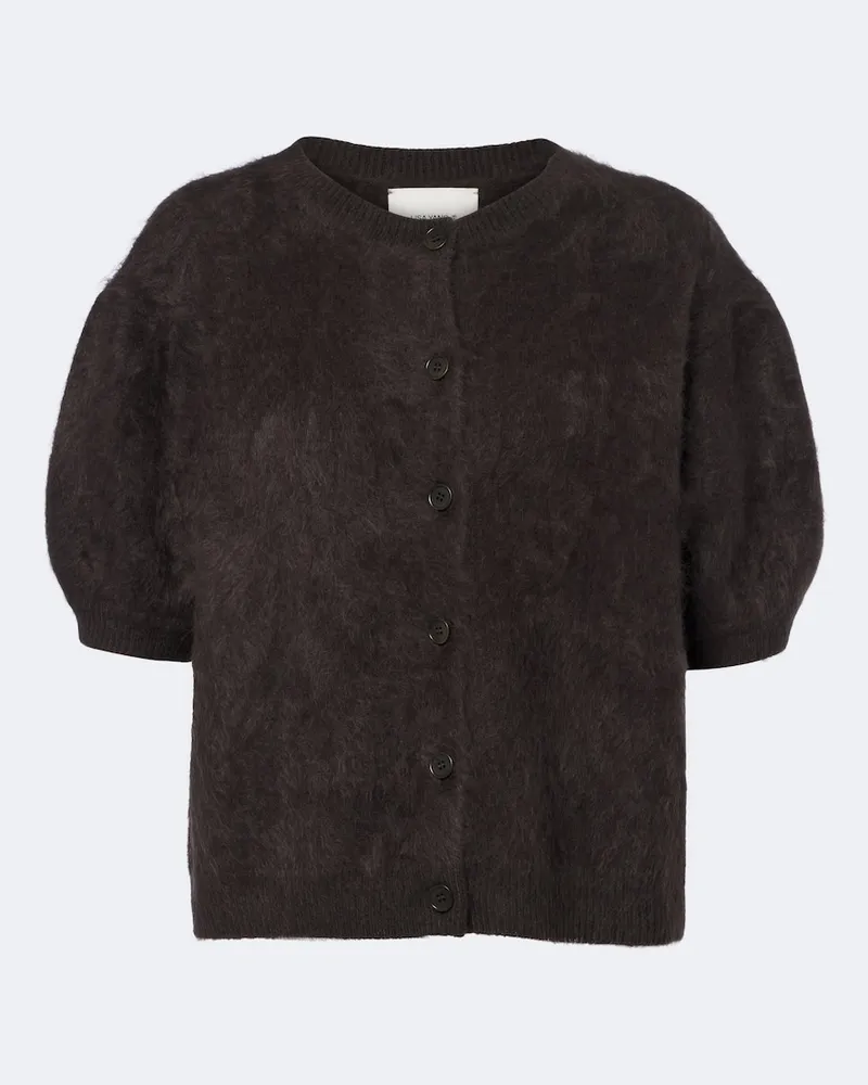 Lisa Yang Cardigan Lucianne in cashmere Marrone