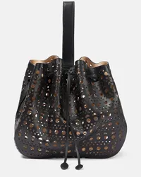 Alaïa Alaïa Borsa Rose Marie 28 Vienne in pelle Nero