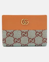 Gucci Portafoglio GG con pelle Multicolore