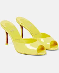 Christian Louboutin Sandali Me Dolly in vernice Giallo