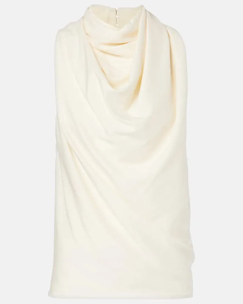 Altuzarra Top Sleary in crÃªpe Bianco