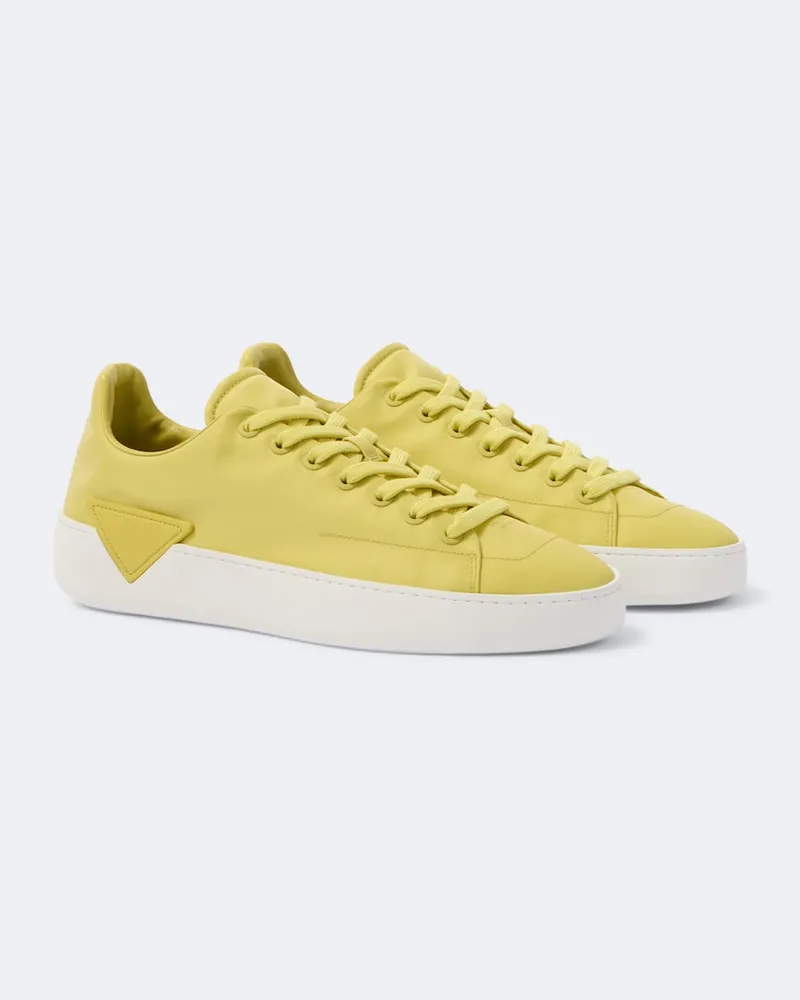 Prada Sneakers Court in Re-Nylon Giallo