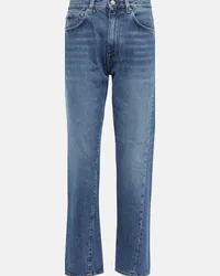 Totême Jeans regular cropped Blu