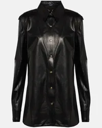 Tom Ford Camicia in pelle Nero