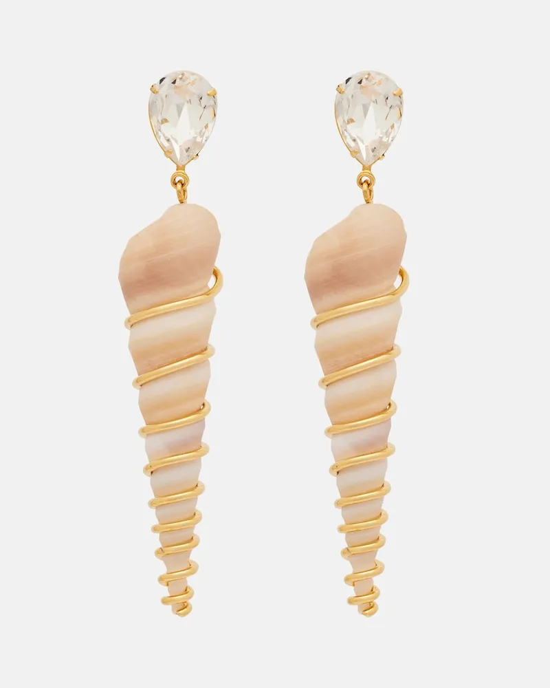 Jennifer Behr Orecchini pendenti Beige
