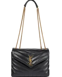 Saint Laurent Borsa Loulou Small in pelle Nero