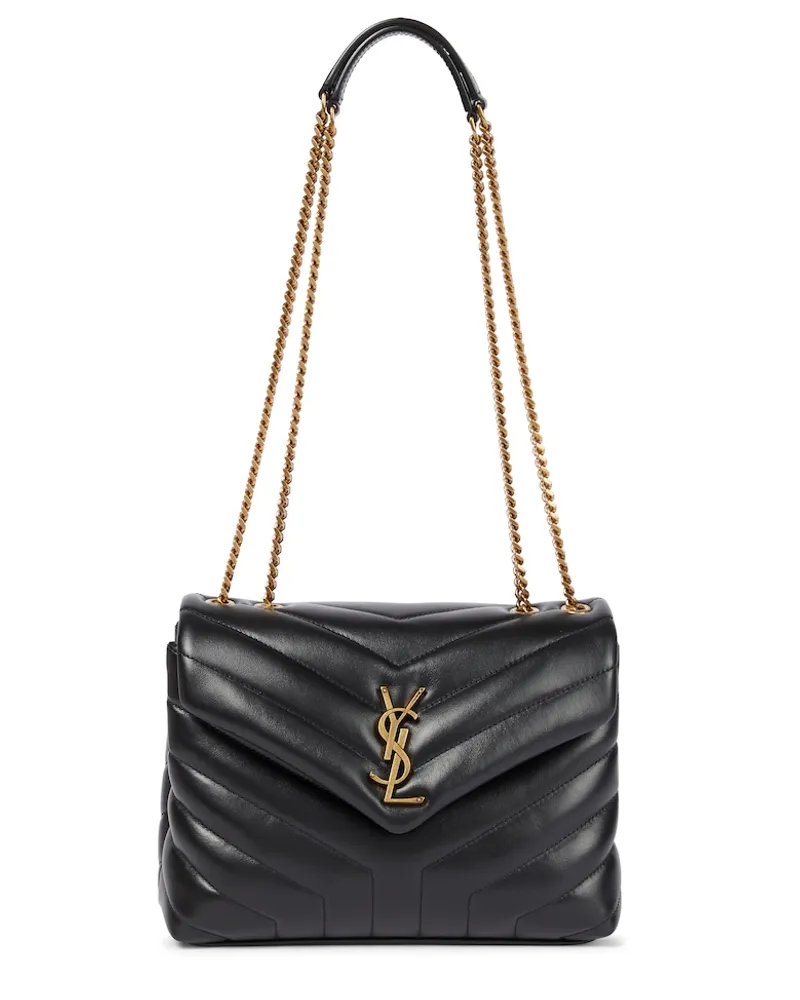 Saint Laurent Borsa Loulou Small in pelle Nero
