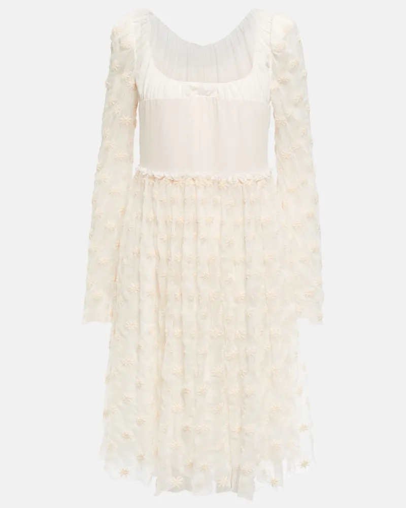 Chloé ChloÃ© Miniabito in seta Beige