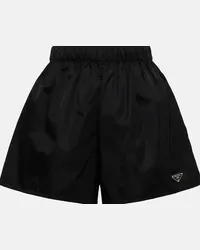 Prada Shorts in gabardine Re-Nylon Nero