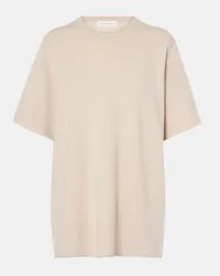 extreme cashmere T-shirt in maglia di misto cashmere Beige