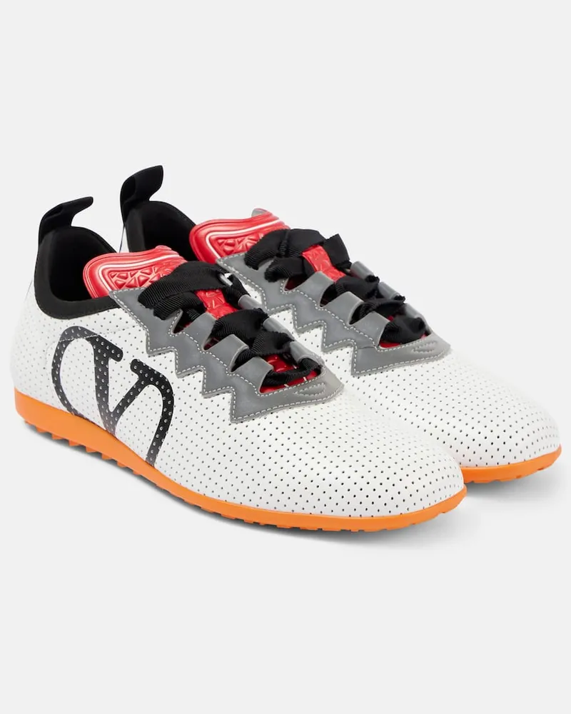 Valentino Garavani Sneakers Chromathon in pelle Bianco