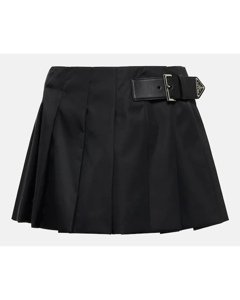 Prada Minigonna in crÃªpe Nero