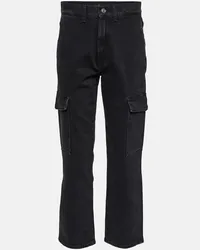 7 for all mankind Jeans regular cropped Logan Cargo Nero