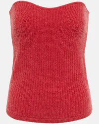 Isabel Marant Top Blaze in lana e cashmere Rosa