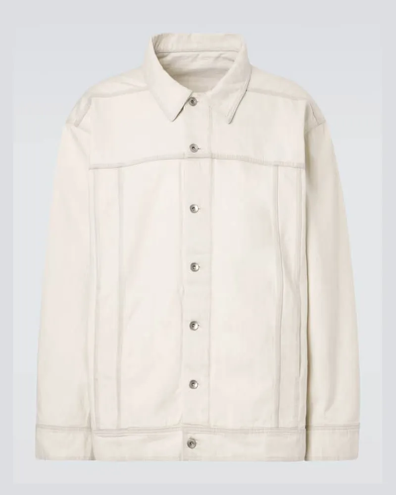 Rick Owens Giacca di jeans DRKSHDW Bianco