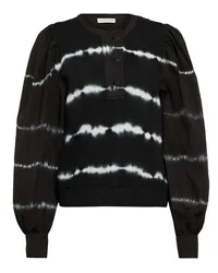 Ulla Johnson Top tie-dye Kyra in cotone Nero