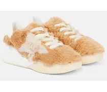 Sneakers Loop in pelliccia sintetica