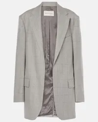 Dries van Noten Blazer in lana Grigio