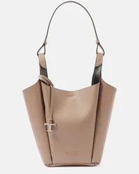 TOD'S Borsa Api Small in pelle Beige