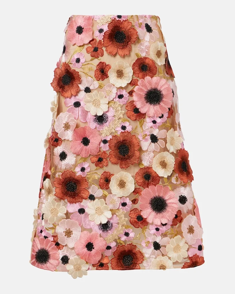 Dorothee Schumacher Gonna midi Blooming Meadow Rosa