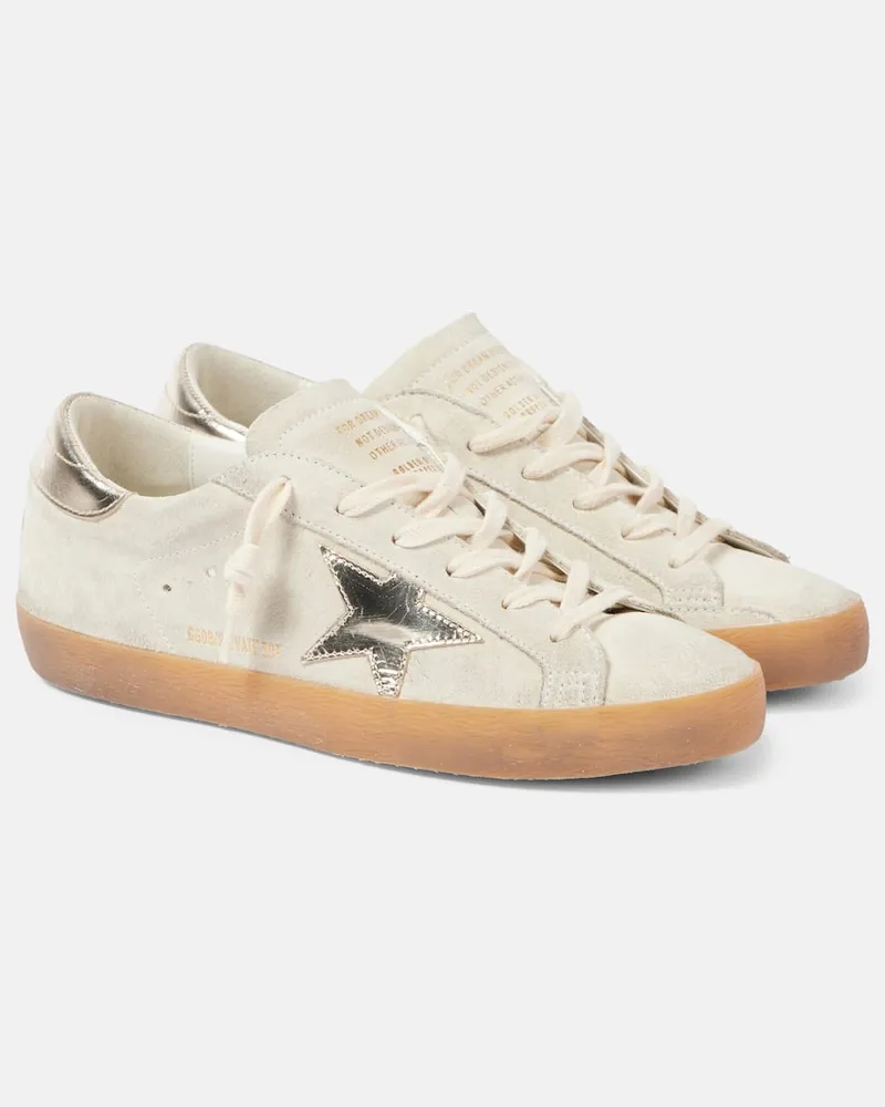 Golden Goose Sneakers Super-Star in suede Beige