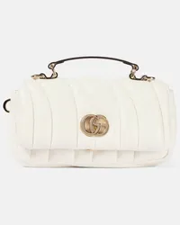 Gucci Borsa GG Milano Mini in pelle Bianco