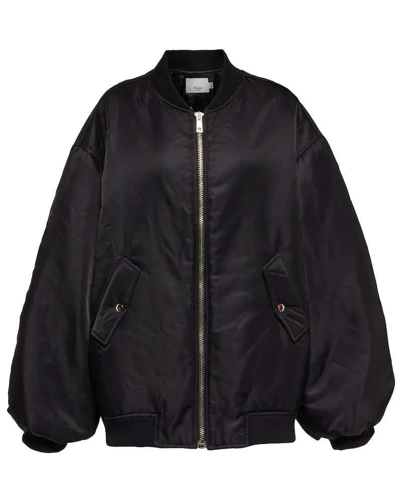 FRANKIE Shop Bomber Astra in tessuto tecnico Nero