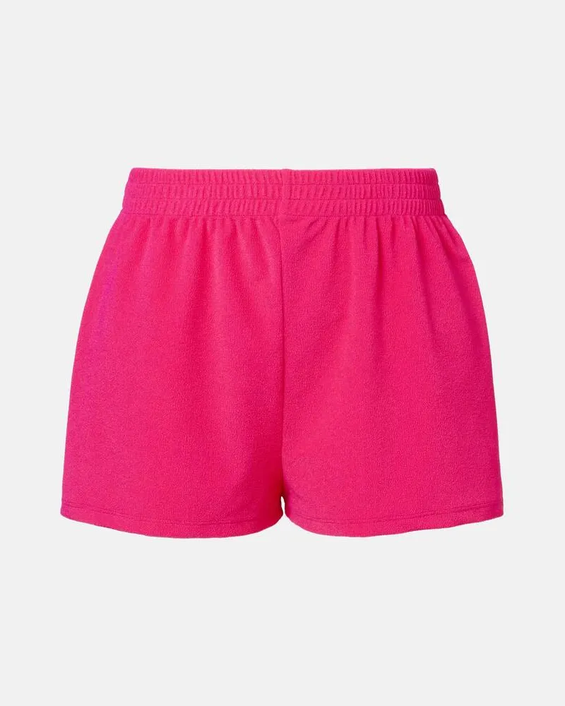 JADE SWIM Shorts in spugna Rosa