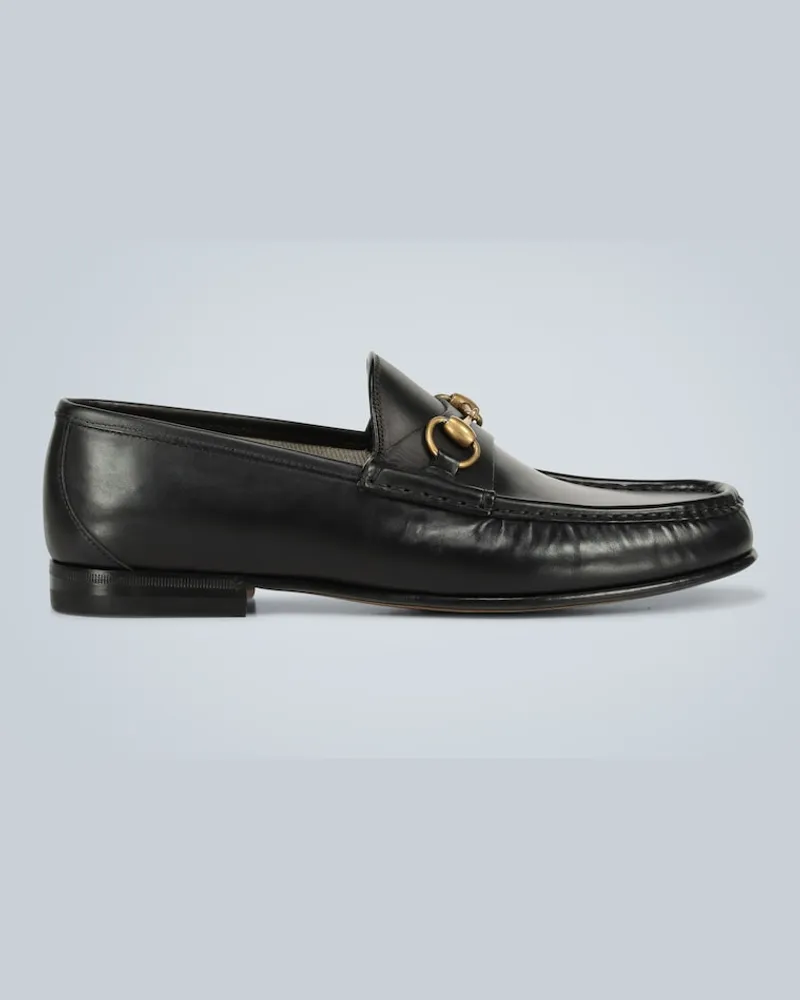 Gucci Mocassini Horsebit 1953 in pelle Nero
