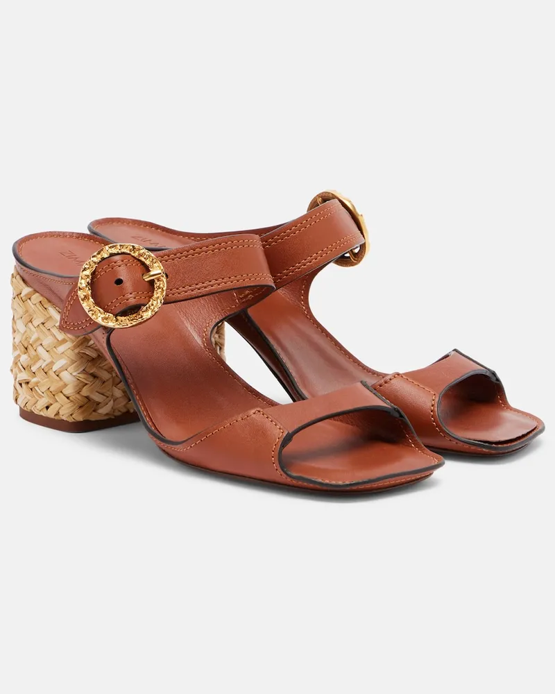 Zimmermann Sandali Solena in pelle Marrone